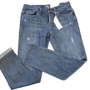 Ann Taylor LOFT boyfriend jeans 25/0 NWT